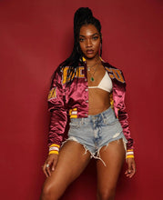 Load image into Gallery viewer, (Women) Bethune Cookman University Satin Jacket