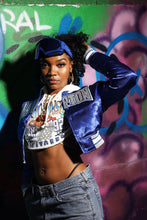 Load image into Gallery viewer, (Women) Hampton University Satin Jacket