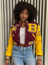 Load image into Gallery viewer, (Women) Bethune Cookman University Varsity Jacket