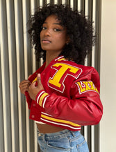 Load image into Gallery viewer, (Women) Tuskegee University Varsity Jacket
