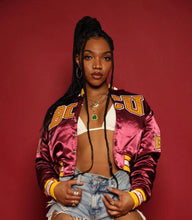 Load image into Gallery viewer, (Women) Bethune Cookman University Satin Jacket