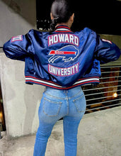Load image into Gallery viewer, (Women) Howard University Satin Jacket