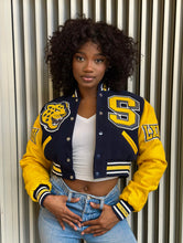 Load image into Gallery viewer, (Women) Southern University Varsity Jacket