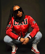 Load image into Gallery viewer, (Women) Clark Atlanta University Satin Jacket
