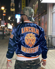 Load image into Gallery viewer, (Men) Lincoln University Satin Jacket