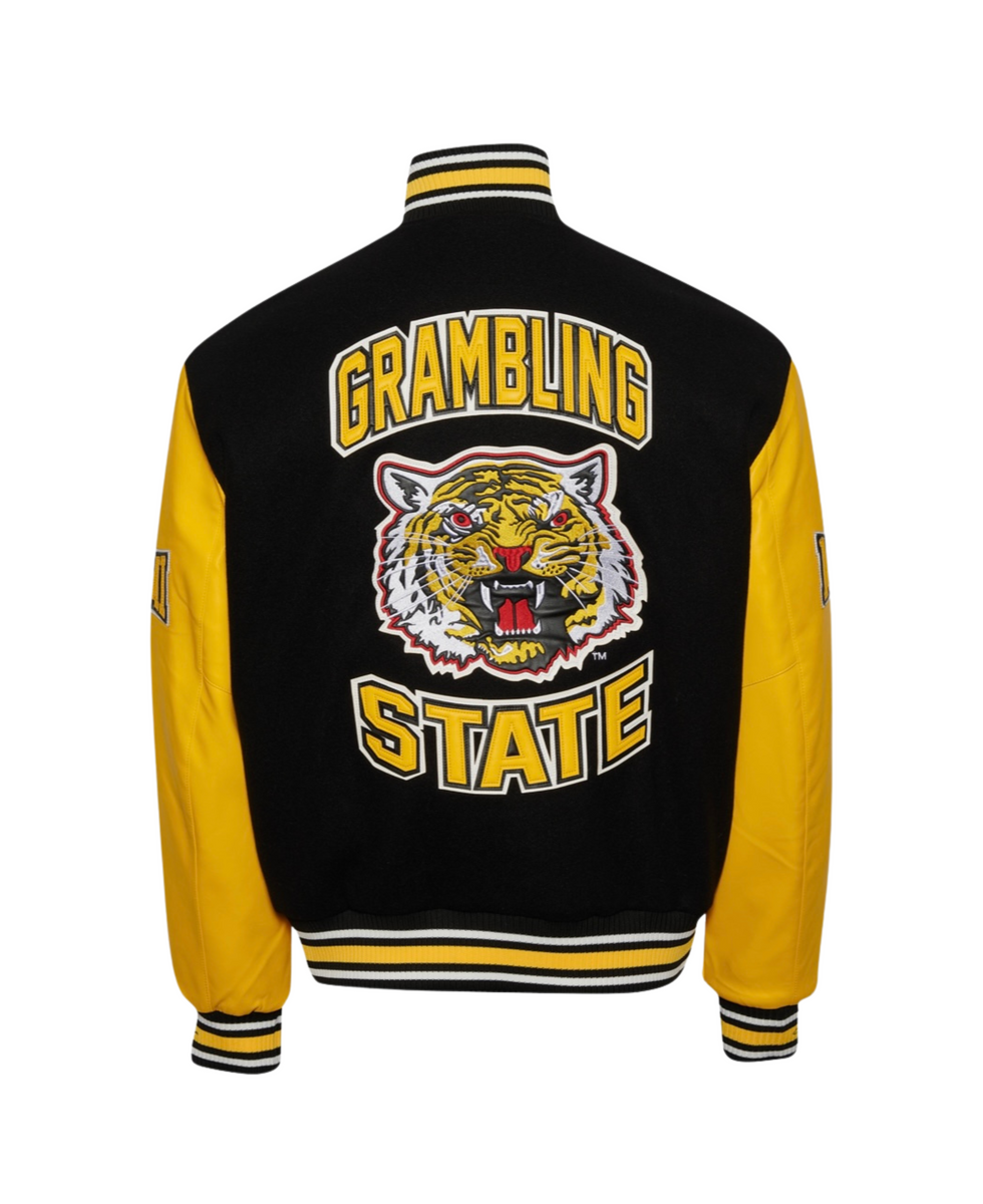 Men) Grambling State University Varsity Jacket – Campus Remix