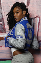 Load image into Gallery viewer, (Women) Hampton University Varsity Jacket