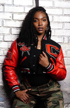 Load image into Gallery viewer, (Women) Clark Atlanta University Varsity Jacket