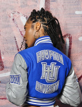 Load image into Gallery viewer, (Women) Hampton University Varsity Jacket