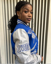 Load image into Gallery viewer, (Women) Hampton University Varsity Jacket