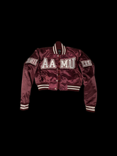 Load image into Gallery viewer, (Women) Alabama A&M University Satin Jacket