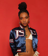 Load image into Gallery viewer, (Women) Jackson State University Satin Jacket