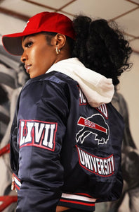 (Women) Howard University Satin Jacket
