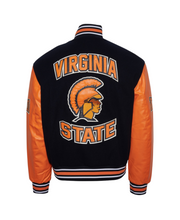 Load image into Gallery viewer, (Men) Virginia State University Varsity Jacket