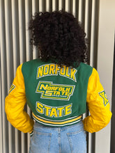 Load image into Gallery viewer, (Women) Norfolk State University Varsity Jacket