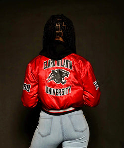 (Women) Clark Atlanta University Satin Jacket