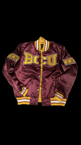 (Men) Bethune Cookman University Satin Jacket