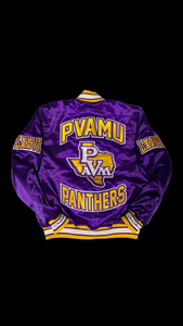 (Men) Prairie View A&M University Satin Jacket