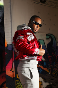 (Men) Texas Southern University Satin Jacket