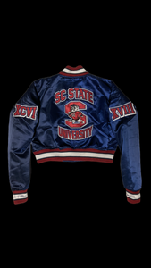 (Women) South Carolina State University Satin Jacket
