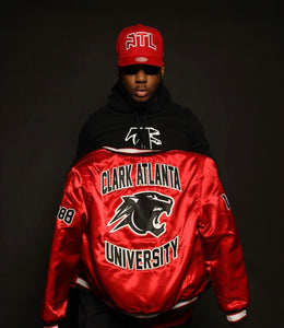 (Men) Clark Atlanta University Satin Jacket