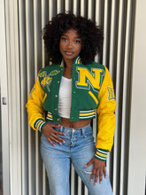 Load image into Gallery viewer, (Women) Norfolk State University Varsity Jacket