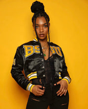 Load image into Gallery viewer, (Women) Bowie State University Satin Jacket