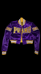 (Women) Prairie View A&M University Satin Jacket