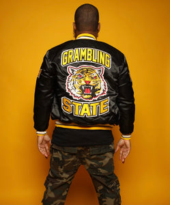 (Men) Grambling State University Satin Jacket