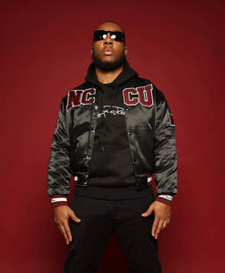 (Men) North Carolina Central University Satin Jacket