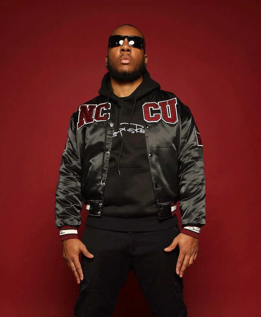 (Men) North Carolina Central University Satin Jacket