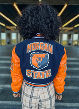 Load image into Gallery viewer, (Women) Morgan State University Varsity Jacket