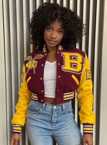 (Women) Bethune Cookman University Varsity Jacket