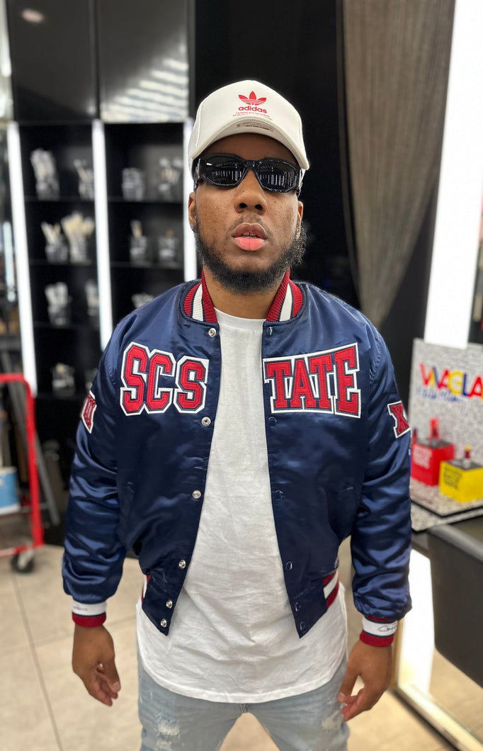 (Men) South Carolina State University Satin Jacket