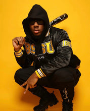Load image into Gallery viewer, (Men) Bowie State University Satin Jacket