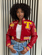 Load image into Gallery viewer, (Women) Tuskegee University Varsity Jacket