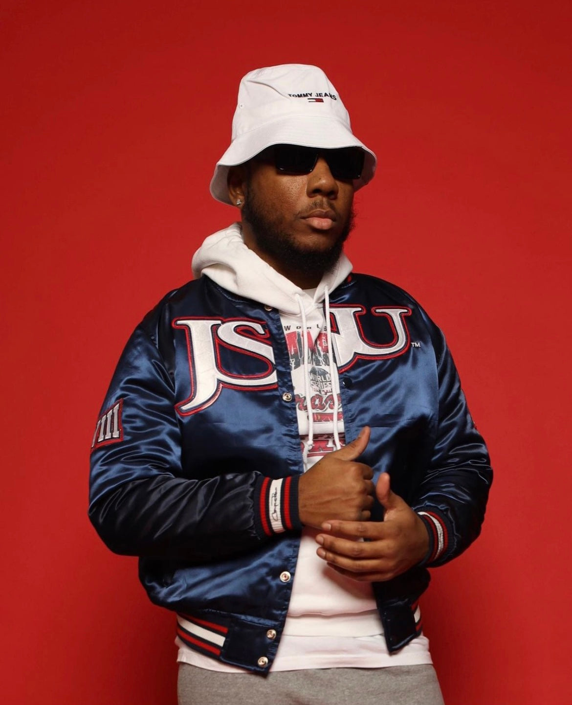 Men) Jackson State University Satin Jacket – Campus Remix Men) Jackson State University Satin Jacket – Campus Remix