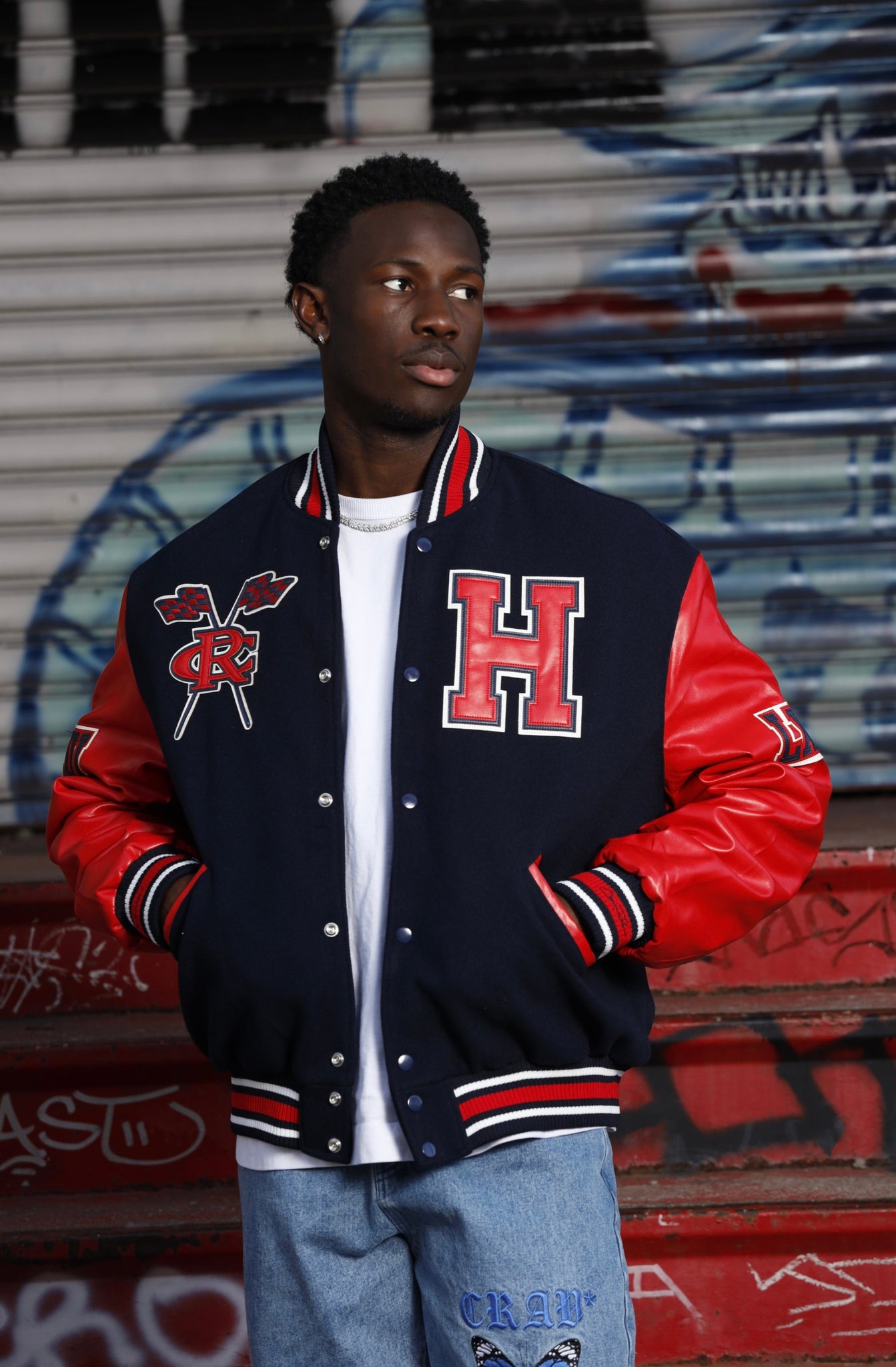 Fashion Varsity Mens Jacket Street Style Letterman Jacket Style