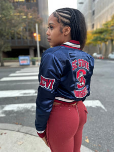 (Women) South Carolina State University Satin Jacket