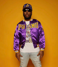 Load image into Gallery viewer, (Men) Prairie View A&amp;M University Satin Jacket