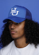 Load image into Gallery viewer, Hampton University (Blue) Trucker Hat