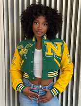 Load image into Gallery viewer, (Women) Norfolk State University Varsity Jacket