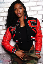 Load image into Gallery viewer, (Women) Clark Atlanta University Varsity Jacket