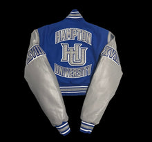 Load image into Gallery viewer, (Women) Hampton University Varsity Jacket