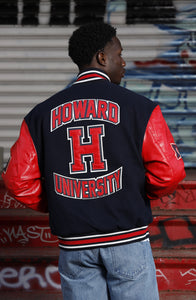 (Men) Howard University Varsity Jacket