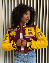 Load image into Gallery viewer, (Women) Bethune Cookman University Varsity Jacket