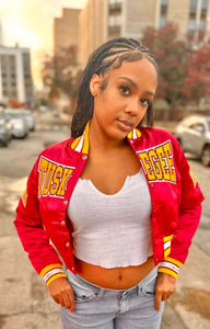 (Women) Tuskegee University Satin Jacket