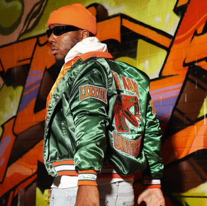 (Men) Florida A&M University Satin Jacket