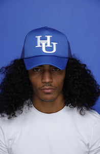 Hampton University (Blue) Trucker Hat