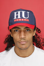 Load image into Gallery viewer, Howard University (Navy &amp; Red) SnapBack